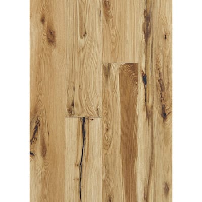 Boardwalk 7 in. W Silk Engineered White Oak Water Resistant Hardwood Flooring (23.58 sq. ft./case)