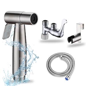 Non-Electric Handheld Bidet Attachment in Stainless Steel