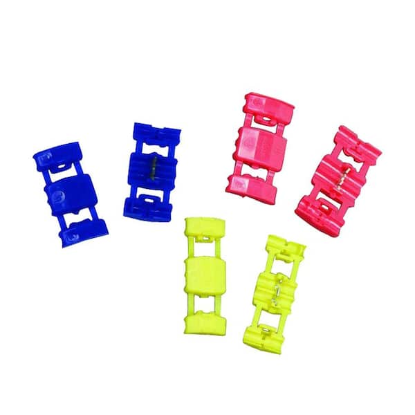 Tyco Electronics 22-10 AWG, Tap Splice Assorted Kit - Red/Blue/Yellow (10-Pack)