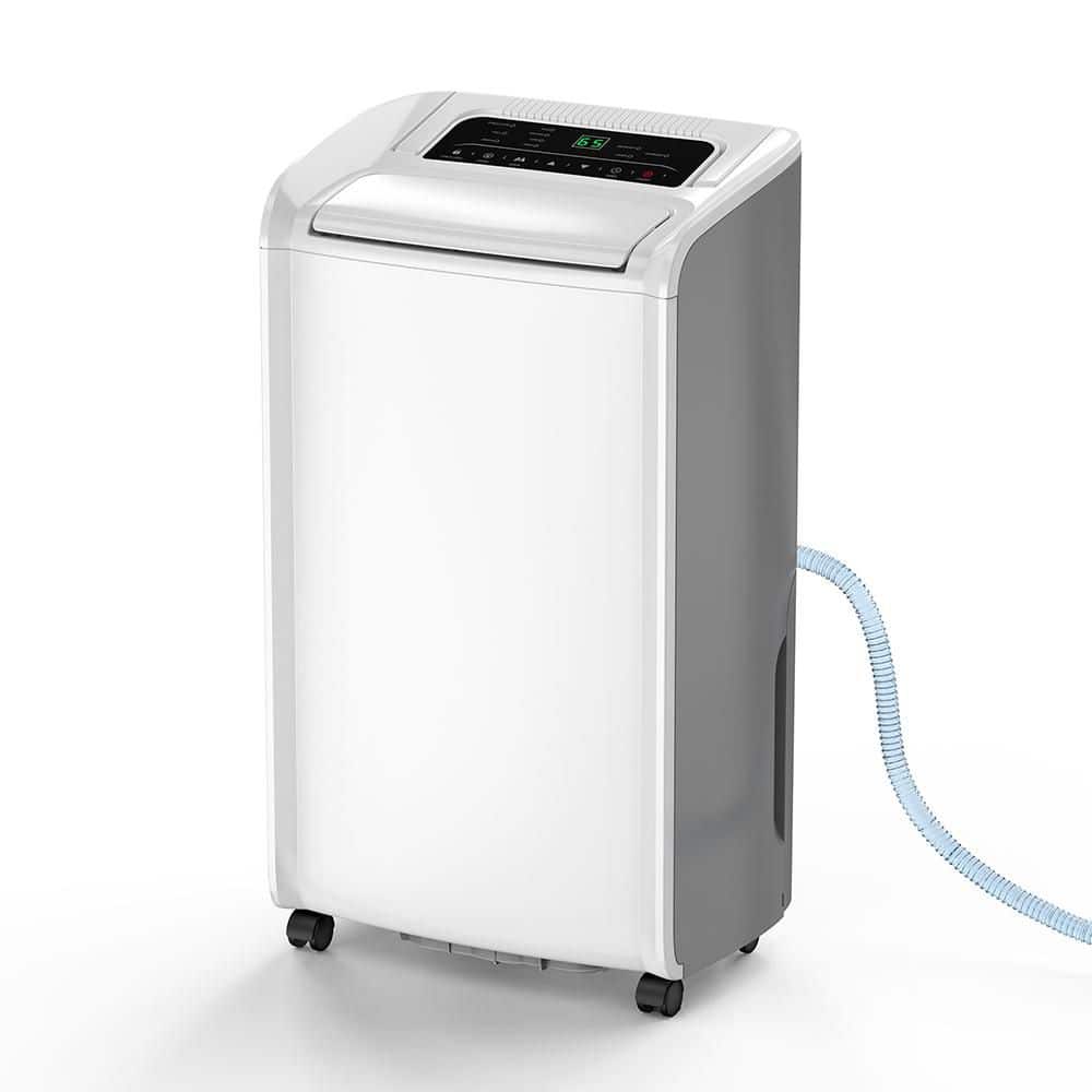 50 pt. 4,600 sq. ft. Home Dehumidifier for Basement in. White with Drain Hose, Bucket with Anion, 24Hr Timer, CONT Run price history on PriceWatchPro