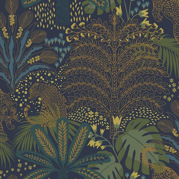 Envy Savannah Fauna Matte Non Woven Removable Paste The Wall Wallpaper Sample