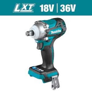 18V LXT Lithium-Ion Brushless Cordless 4-Speed 1/2 in. Sq. Drive Impact Wrench w/ Friction Ring Anvil, Tool Only