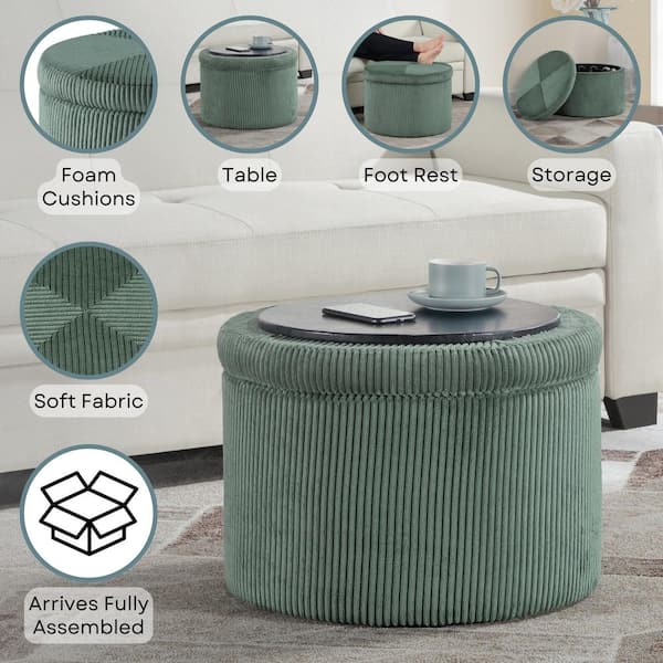 Convenience Concepts Designs4Comfort Round Shoe Ottoman Review