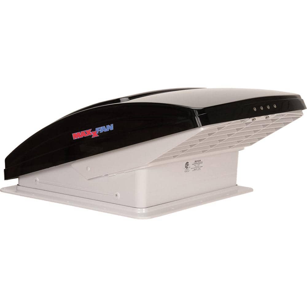 Maxx Air MaxxFan Deluxe with Remote - Smoke 00-07500K - The Home Depot