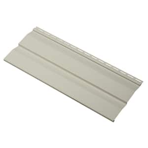 Take Home Sample Transformations Double 4.5 in. x 24 in. Dutch Lap Vinyl Siding in Olive