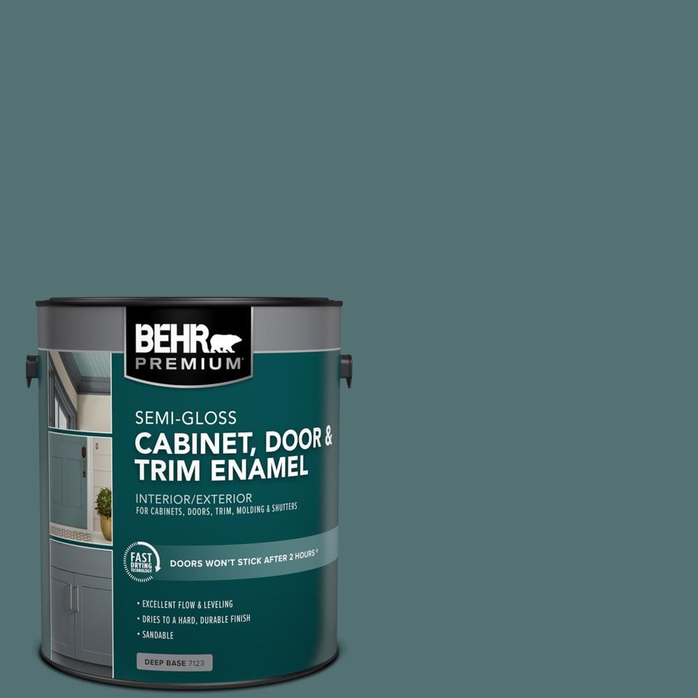 BEHR PREMIUM 1 gal. PPU1302 Juniper Berries SemiGloss Enamel