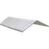 ShelterLogic 30 ft. W x 50 ft. D Ultra Max Fixed-Leg Canopy with White Waterproof, Fire-Rated Replacement Cover for 2-3/8 in. Frame 22780