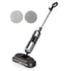 Costway Steam Mop Electric Cleaner Steamer w/LED Headlights for Hardwood  Floor Cleaning ES10121US-GR - The Home Depot