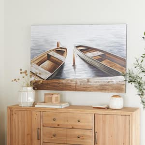 1- Panel Sail Boat Wall Art 32 in. x 47 in.