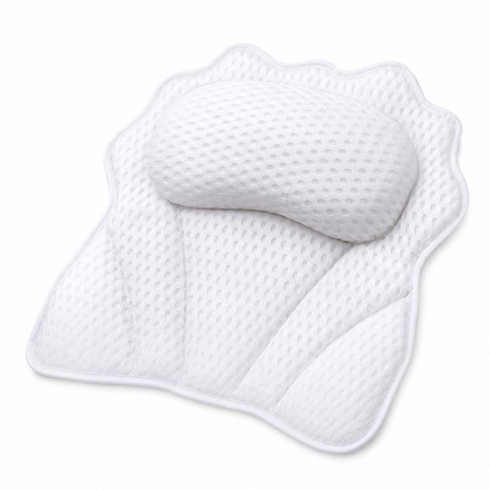 Ergonomic Luxury Bathtub Pillow with Head, Neck, Shoulder and Back Support and 6 Suction Cups, Fits All Tubs price history on PriceWatchPro