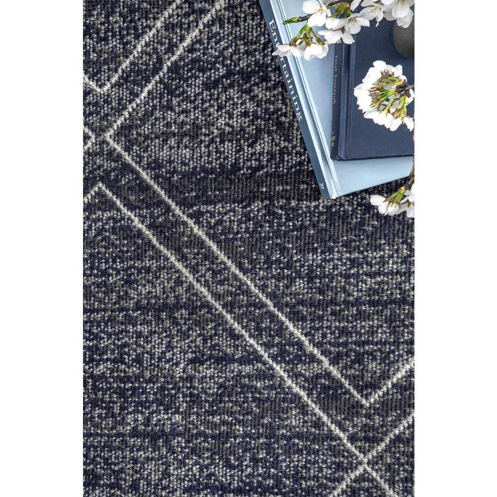 Coastal Charm Easy-Care Synthetic Indoor/Outdoor Rug, 3' x 5', Blue