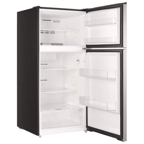 Vissani 14.2 cu. ft. Top Freezer Refrigerator in Stainless Steel