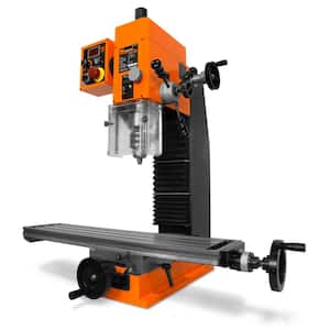 11-Amp Variable Speed 16 in. Benchtop Milling Machine with Digital Readout and Extra-Large Mill Table