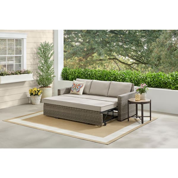USA製◾️HAMPTON BAY 屋外対応 2シーター ソファ/ アームチェア Hampton Bay - Outdoor Couches - The Home Depot