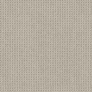 Abstract Joy Yukon Beige 38 oz Nylon Pattern Installed Carpet