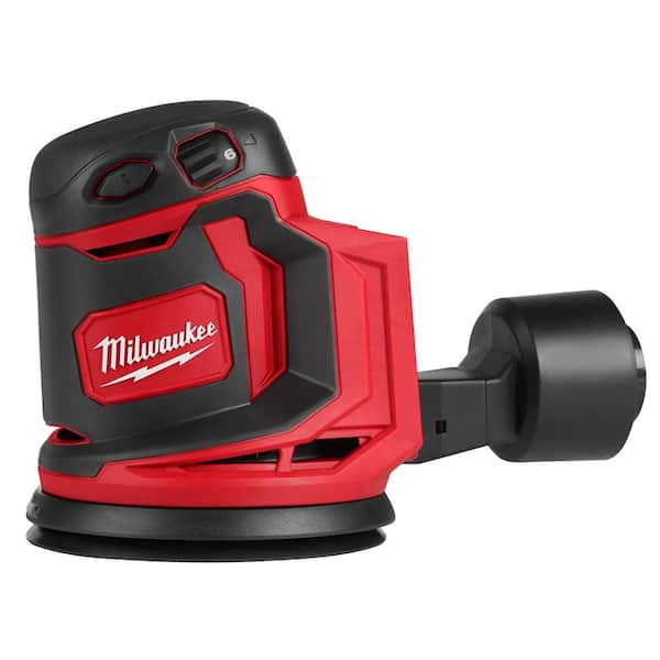 Milwaukee - M18 18V Lithium-Ion Cordless 5 in. Random Orbit Sander with M18 Starter Kit (1) 5.0Ah Battery and Charger