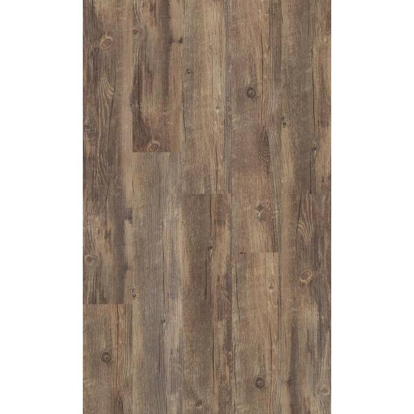 Shaw Perennial Elko Brown 6-mil x 6-in W x 48-in L Waterproof Glue Down Luxury Vinyl Plank Flooring (53.93-sq ft/ Carton)