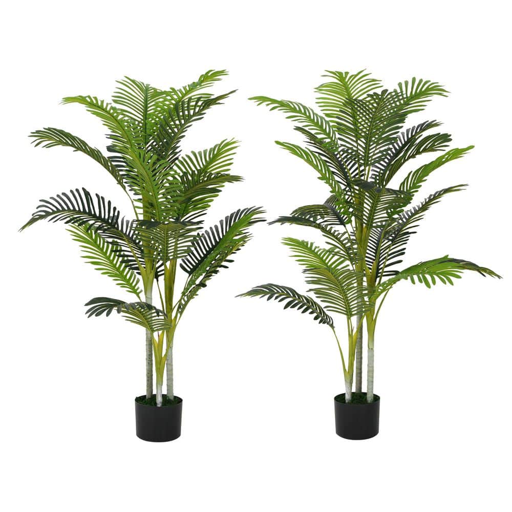 61 in. Artificial Palm Tree with Pot, Set of 2 price history on PriceWatchPro