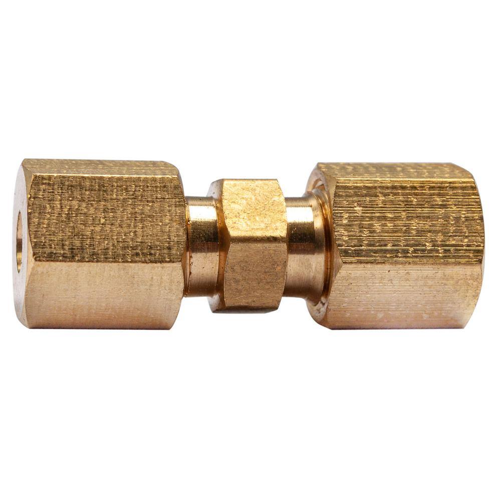 1/8 in. O.D. Brass Compression Coupling Fitting (10-Pack) price history on PriceWatchPro