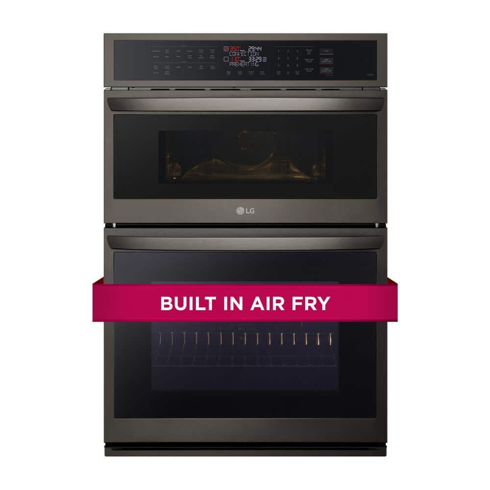 LG 6.4 cu. ft. Smart Combi Wall Oven with Fan Convection, Air Fry in ...