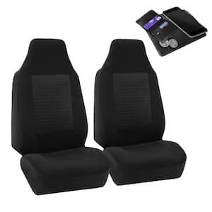 Premium Fabric 47 in x 23 in. x 1 in. Half Set Front Seat Covers
