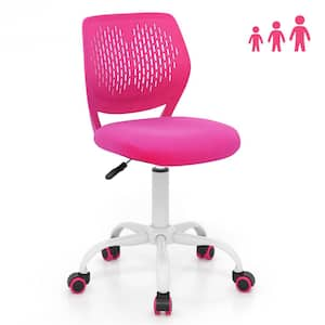 Rose Adjustable Height Mid Back Task Chair with Armless