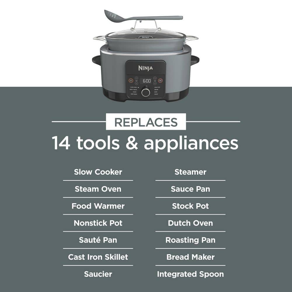 Ninja Ninja Foodi 8-in-1 PossibleCooker PRO 8.5-Quart Multi-Cooker with Glass Lid, Integrated Spoon, and Non-Stick, Oven-Safe Pot