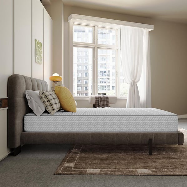 Novilla Full Medium Gel Memory Foam Hybrid Mattress 8 in. Bed-in-a