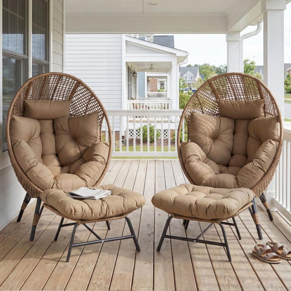 Papasan Chair With Ottomannull