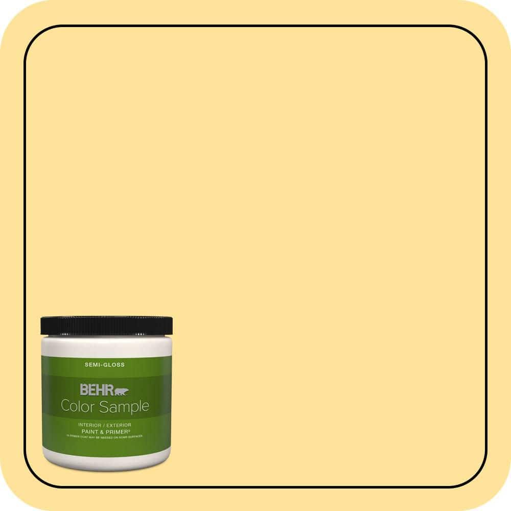 8 oz. #P290-3 Roasted Corn Semi-Gloss Interior/Exterior Paint & Primer Color Sample product image for price tracking