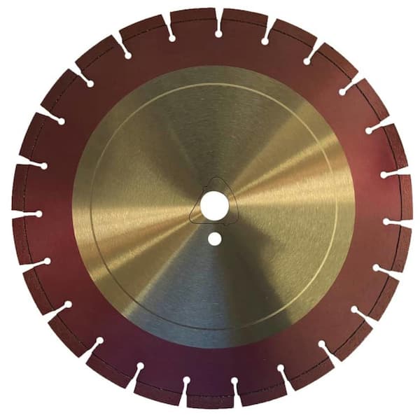 EDiamondTools 13-1/2 in. Green Concrete Diamond Saw Blade for Early Entry Cutting - Ultra Soft Bond