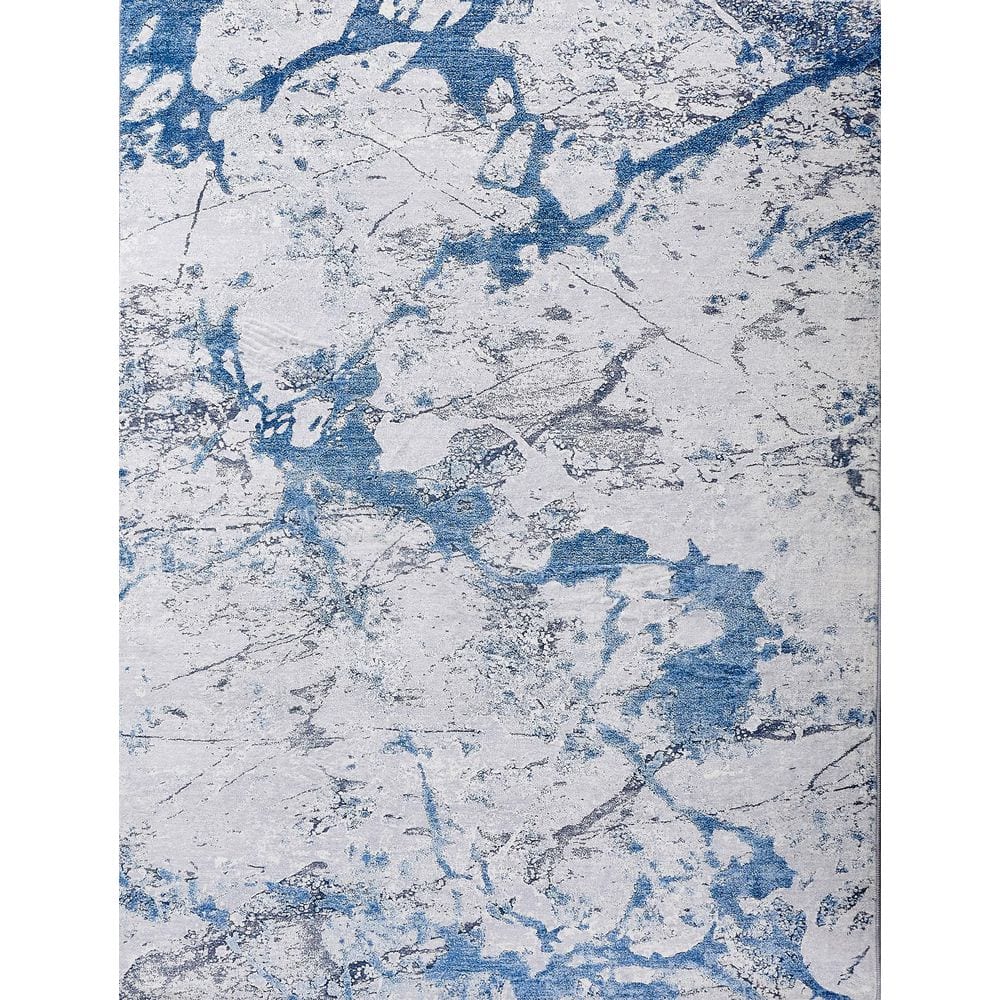 Zara Contemporary Washable Super Soft Area Rug with Abstract Design