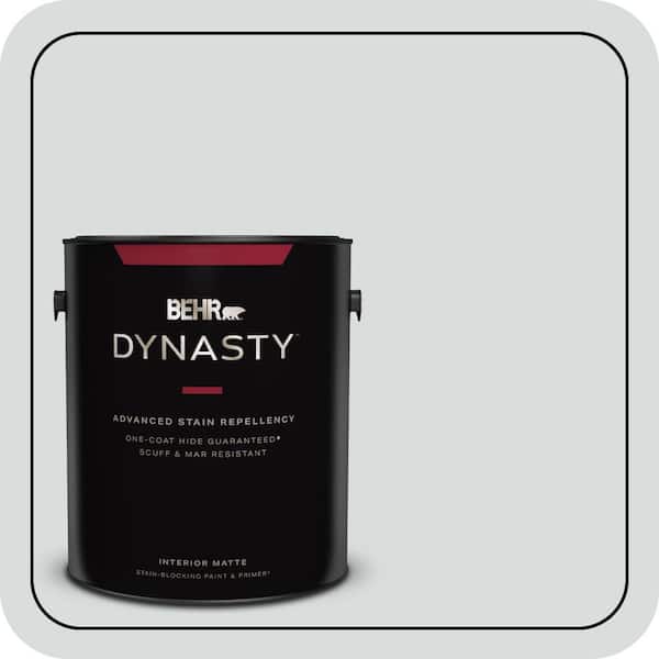 1 gal. #ECC-33-2 Silver Sands Matte Interior Stain-Blocking Paint & Primer