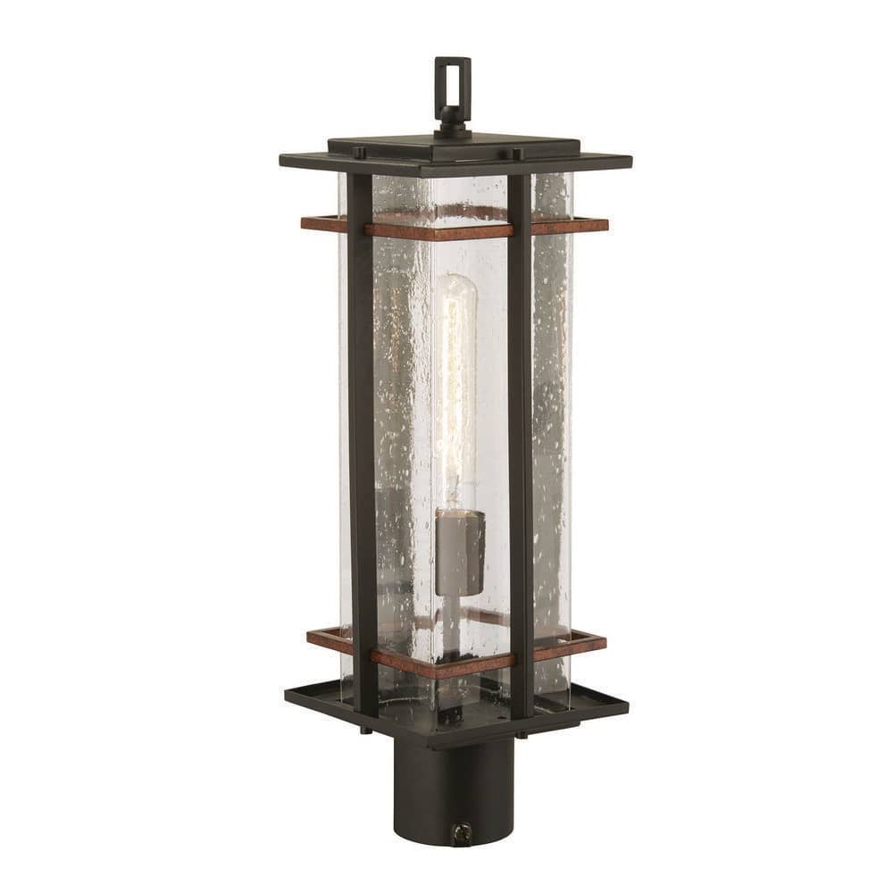 San Marcos 1-Light Sand Coal and Antique Copper Outdoor Post Mount price history on PriceWatchPro