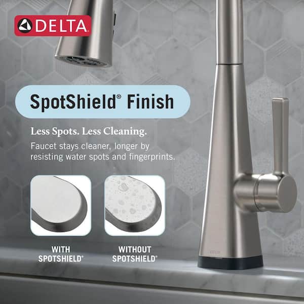 Delta Antoni Single-Handle Pull-Down Sprayer Kitchen Faucet with