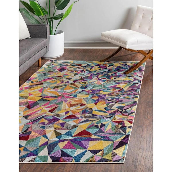 Estrella Gracia Multi 5' 0 x 8' 0 Area Rug