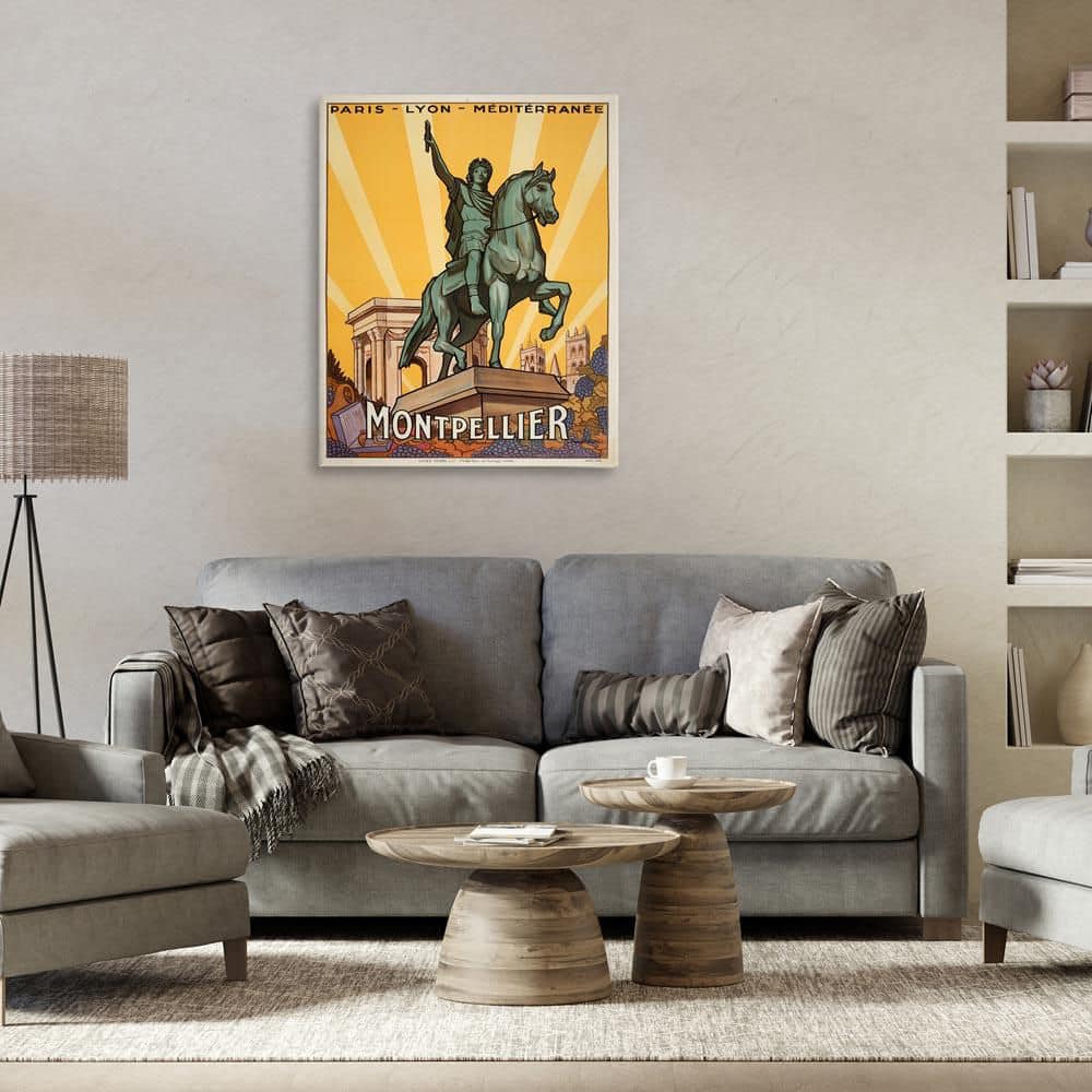 Montpellier Vintage Advertisement by Marcus Jules Unframed Animal Graphic Art Print 40 in. x 30 in. price history on PriceWatchPro