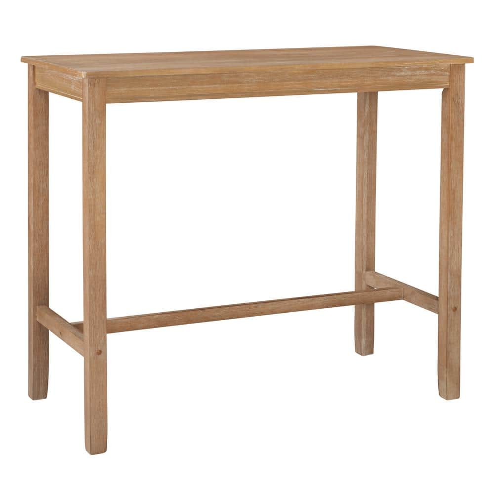 Concord Natural 47.25 x 23.75 x 42H Bar Height Pub Table