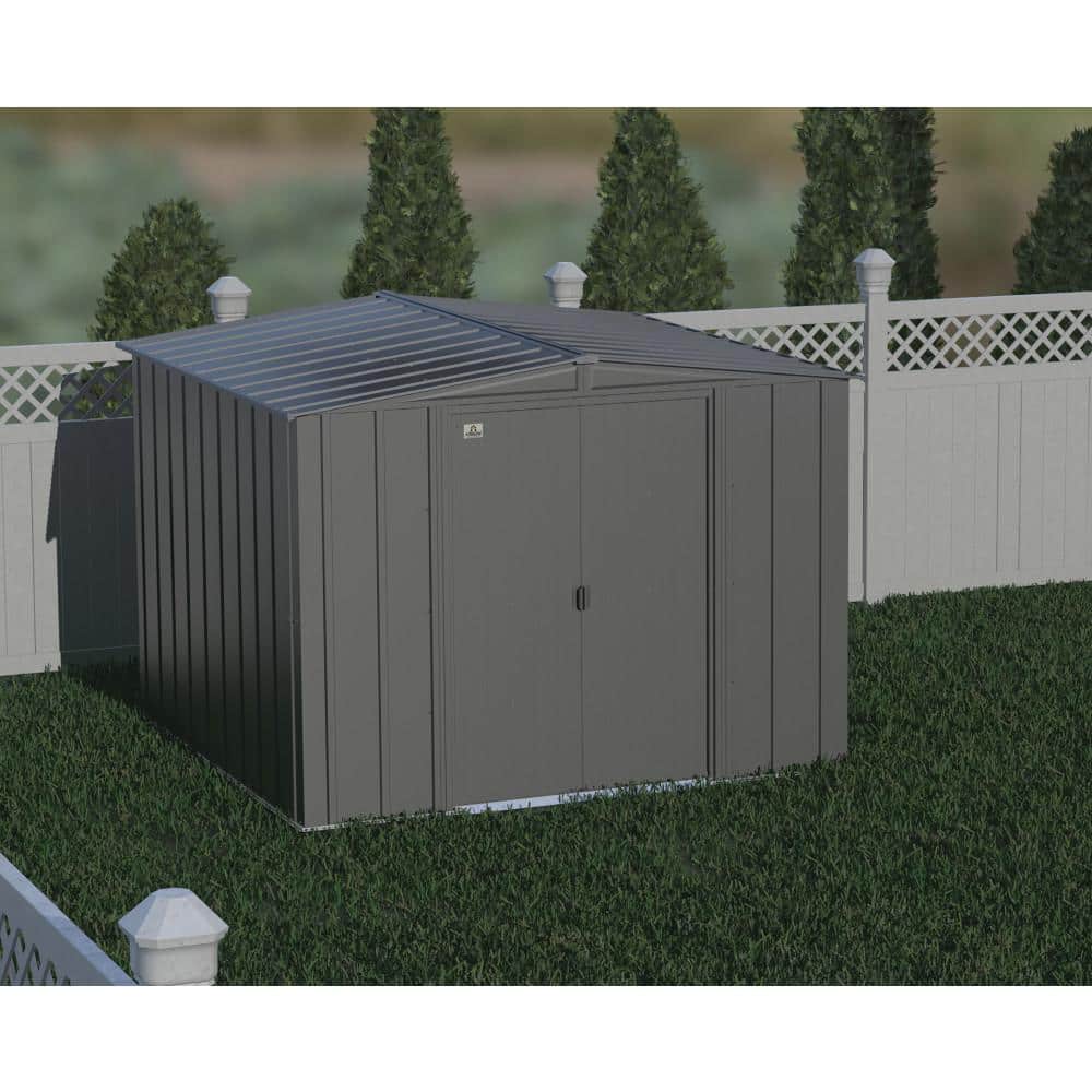 8 ft. x 8 ft. Grey Metal Storage Shed With Gable Style Roof 59 Sq. Ft. price history on PriceWatchPro