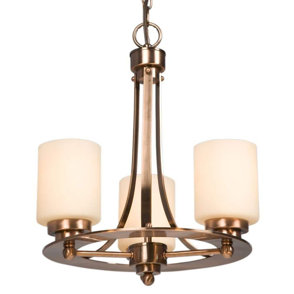 copper patina chandelier