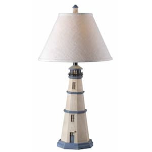 Nantucket 32 in. Antique White Table Lamp