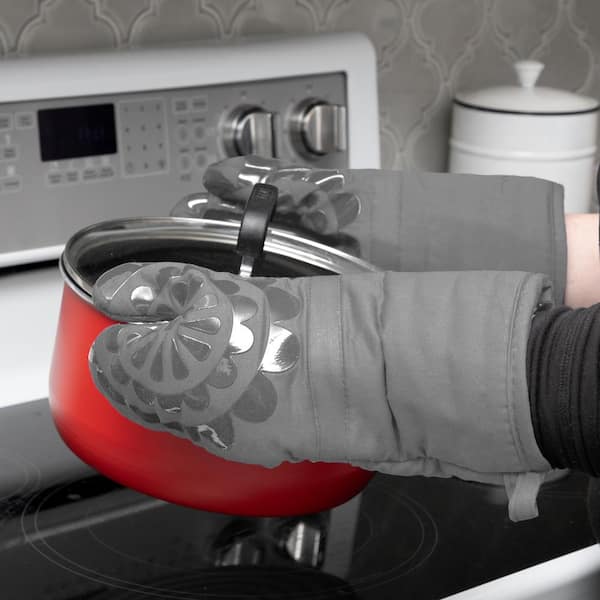 Frosted Silicone Oven Mitt
