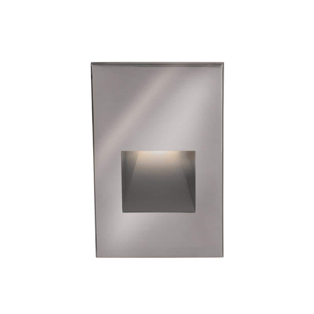68 Lumens Line Voltage Stainless Steel Integrated LED Hardwired Vertical Wall or Stair Light 3000K price history on PriceWatchPro