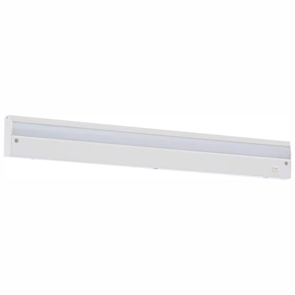Direct Wire 24 in. LED White Under Cabinet Light 57004A-WH The Home Depot