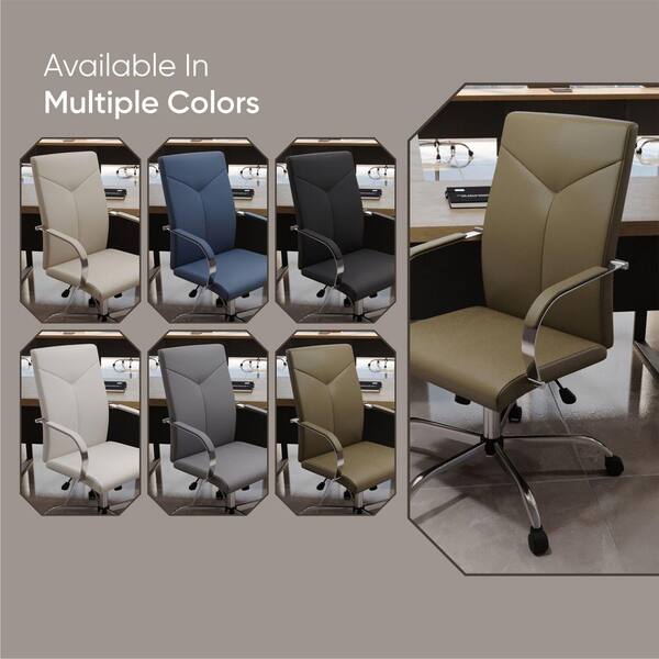 Leisuremod Sonora Olive Green Modern High Back Adjustable Leisuremod Sonora Olive Green Modern High Back Adjustable