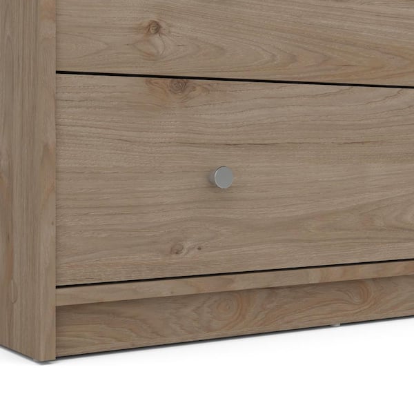 Tvilum Portland 3 Drawer Chest in Jackson Hickory 