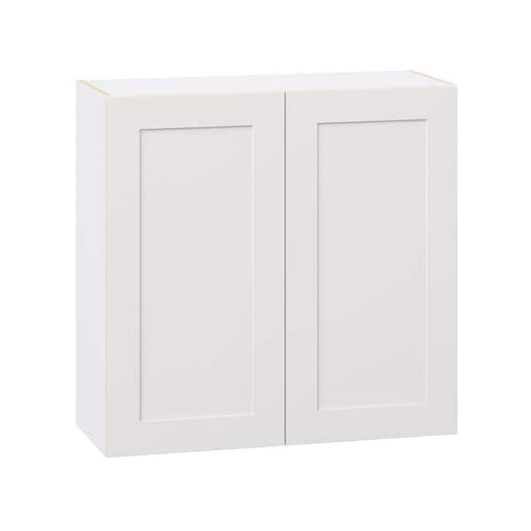 Roseland 36 in. W x 14 in. D x 35 in. H Assembled Shaker Wall Kitchen Cabinet in Warm White