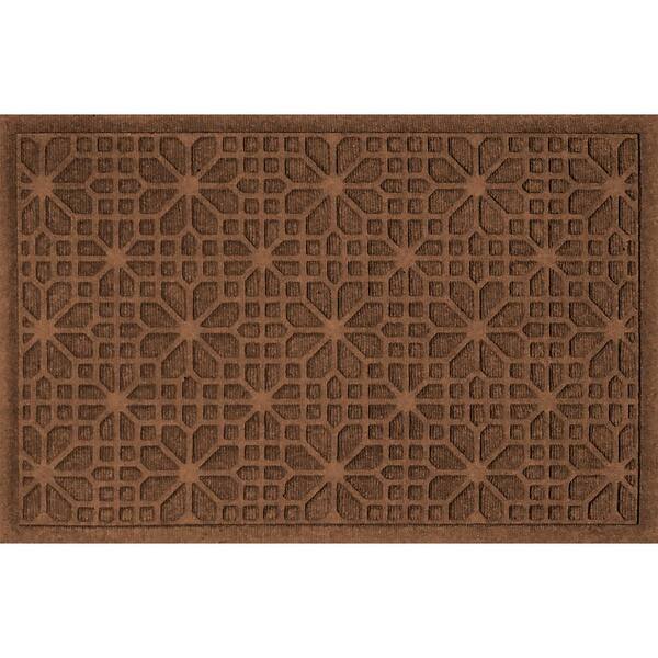 Bungalow Flooring Waterhog Stained Glass 23 in. x 35 in. PET Polyester