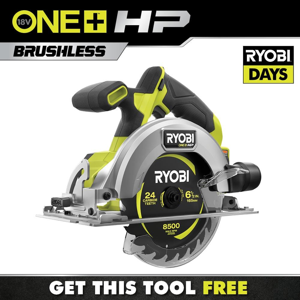 ONE+ HP 18V Brushless Cordless Compact 6-1/2 in. Circular Saw (Tool Only)