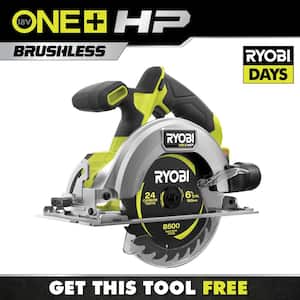 ONE+ HP 18V Brushless Cordless Compact 6-1/2 in. Circular Saw (Tool Only)